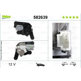 Moteur d'essuie-glace VALEO [582639]