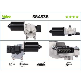 Moteur d'essuie-glace VALEO [584538]
