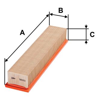 Filtre à air VALEO [585003]