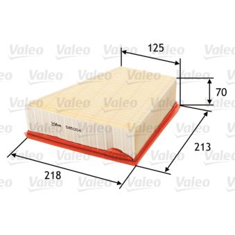 Filtre à air VALEO OEM 5Z0129620A