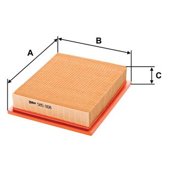 Filtre à air VALEO OEM 1444N2