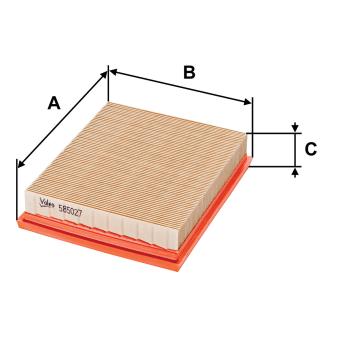 Filtre à air VALEO [585027]