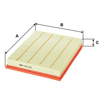 Filtre à air VALEO OEM 835627