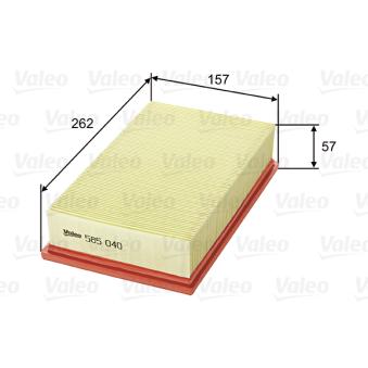 Filtre à air VALEO [585040]