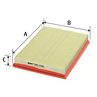 Filtre à air VALEO OEM 9129747