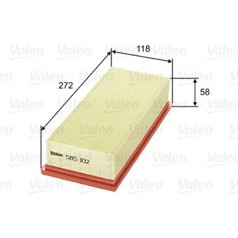 Filtre à air VALEO OEM PHE100330