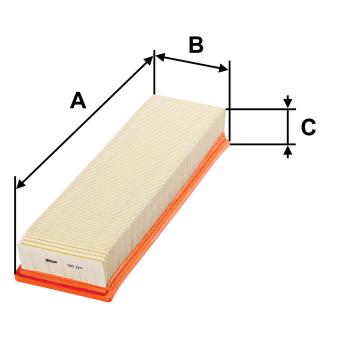 Filtre à air VALEO [585114]