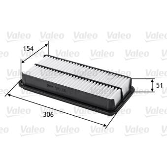 Filtre à air VALEO OEM 1780164060