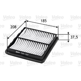 Filtre à air VALEO OEM GFE2266