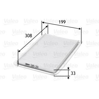 Filtre à air VALEO OEM ZJ0113Z409A Filtre à air VALEO OEM ZJ0113Z409A