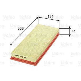 Filtre à air VALEO OEM 1574618