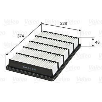 Filtre à air VALEO OEM N3H113Z409A