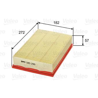 Filtre à air VALEO OEM LR005816