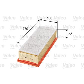 Filtre à air VALEO OEM PHE100420 Filtre à air VALEO OEM PHE100420