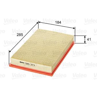 Filtre à air VALEO OEM 25062271