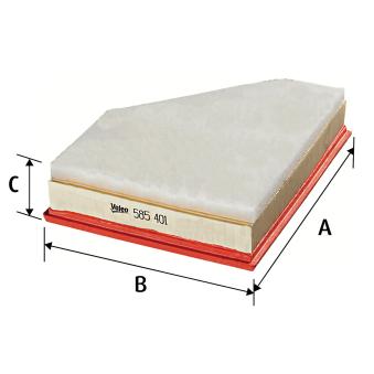 Filtre à air VALEO [585401]