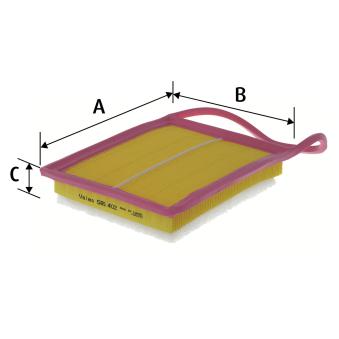 Filtre à air VALEO [585402]