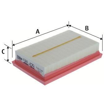 Filtre à air VALEO OEM 178010M030