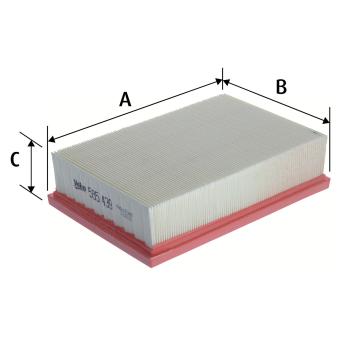 Filtre à air VALEO 585439 pour OPEL MOKKA / MOKKA X 1.7 CDTI - 131cv