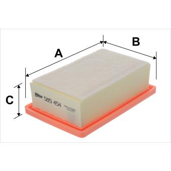 Filtre à air VALEO [585454]