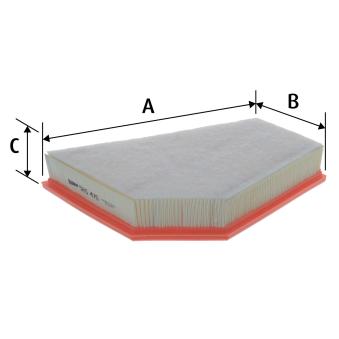 Filtre à air VALEO OEM 30741485