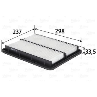 Filtre à air VALEO OEM 281133E000