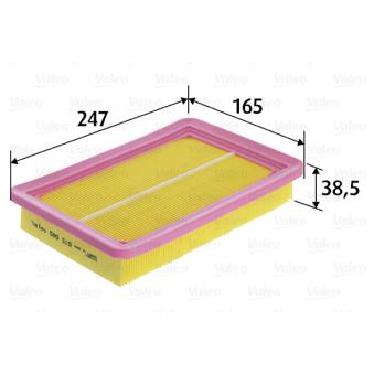 Filtre à air VALEO 585515