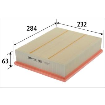 Filtre à air VALEO OEM 6C0129620