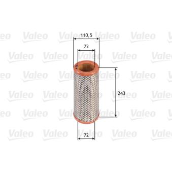 Filtre à air VALEO OEM 144411