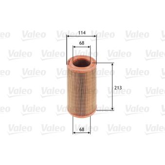 Filtre à air VALEO OEM 1444H2