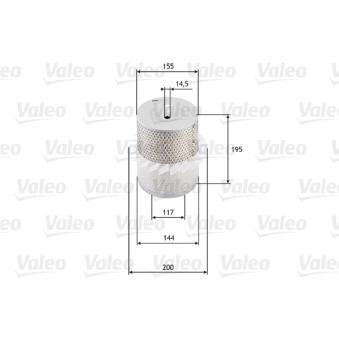 Filtre à air VALEO OEM MR323949