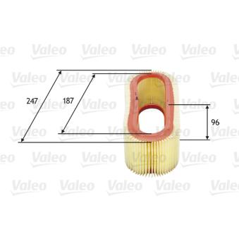 Filtre à air VALEO OEM 25062032