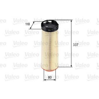 Filtre à air VALEO OEM 6460940204