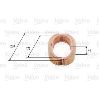Filtre à air VALEO OEM 36129620