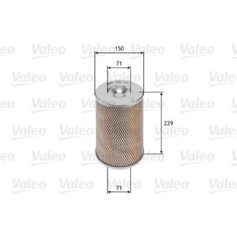 Filtre à air VALEO OEM 30943904