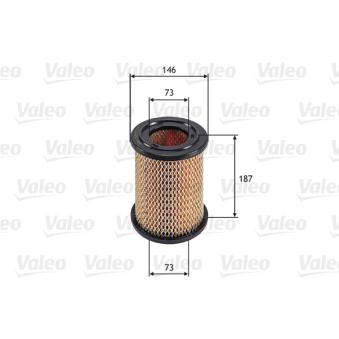 Filtre à air VALEO OEM 165462S602 Filtre à air VALEO OEM 165462S602