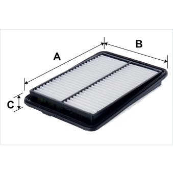 Filtre à air VALEO OEM 165464EA0C