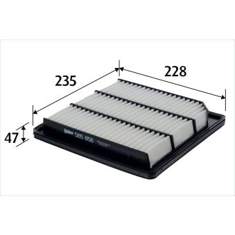Filtre à air VALEO OEM K68091843AA