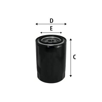 Filtre à huile VALEO 586009 pour SAAB 9000 1.6 FSI - 110cv