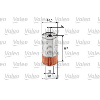 Filtre à huile VALEO OEM 5001846633