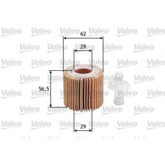 Filtre à huile VALEO OEM 0415240060