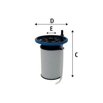 Filtre à carburant VALEO OEM 77366607