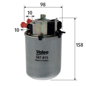 Filtre à carburant VALEO OEM NF2483 Filtre à carburant VALEO OEM NF2483