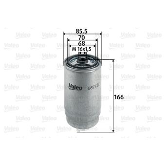 Filtre à carburant VALEO OEM 190693