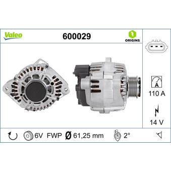 Alternateur VALEO OEM 373002G100