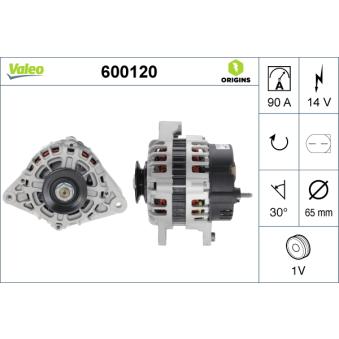 Alternateur VALEO [600120]