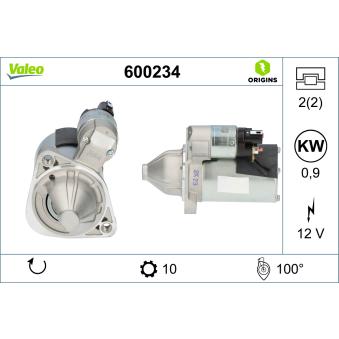 Démarreur VALEO OEM 361002B502