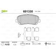 VALEO 601330 - Jeu de 4 plaquettes de frein avant