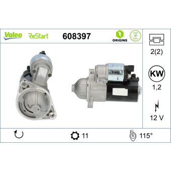 Démarreur VALEO OEM 3610003300