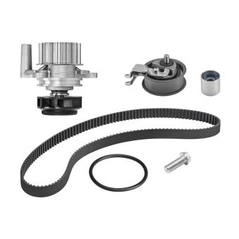 Pompe à eau + kit de courroie de distribution VALEO [614555]